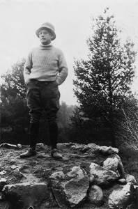 5c Bossard mit Bürgli, ehe Bekroenung gesetzt wurde, 1927 klein (6
