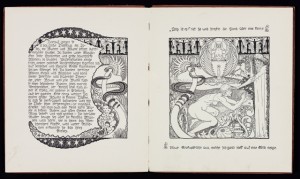 Johann Bossard: Die Geschichte von einer Mutter, Seite 14/15 (n.p.), 1900, BJB2426, Foto: Iris Brandes, Brandes-Design, Buchholz i. d. Nordheide