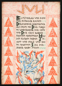 Juli, undatiert (um 1918–1928), JB1833, Foto: Christoph Irrgang, Hamburg
