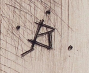 Signatur .J.B